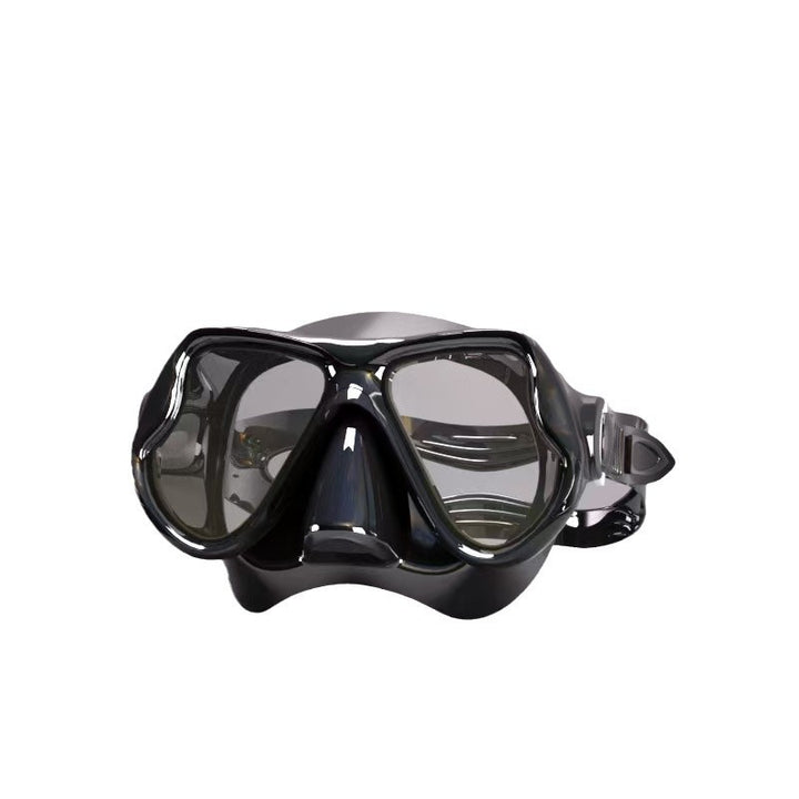 Tauchmaske med ergonomisk design og et fleksibelt snorkel Skanto