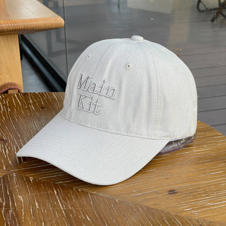 Kvinnens stilige broderte baseball cap Skanto