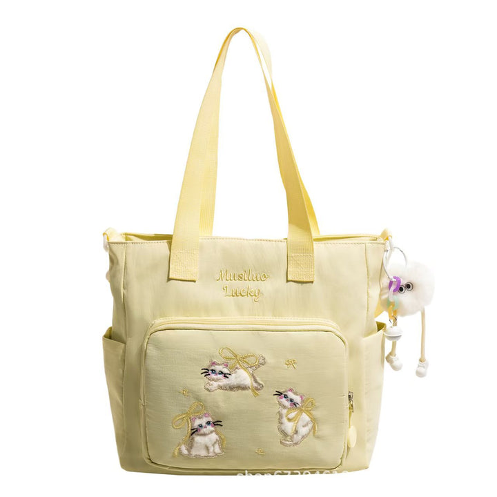 Søt Illustrert Tote Bag Skanto