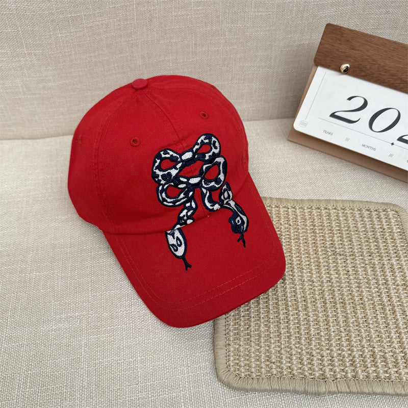 Damebroidered grafisk baseball caps Skanto