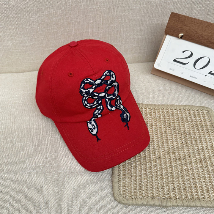 Damebroidered grafisk baseball caps Skanto