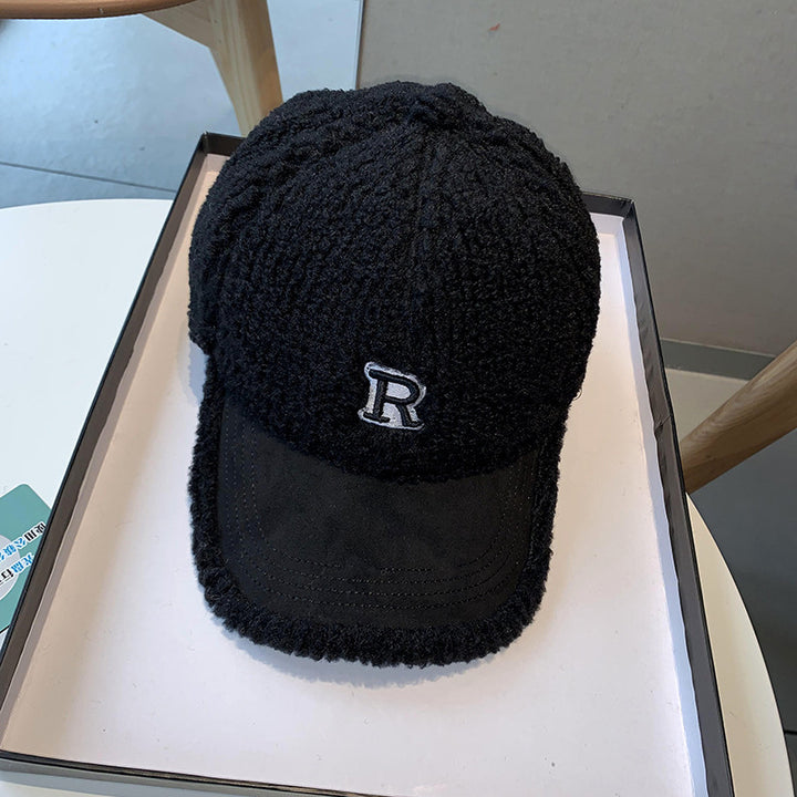 Kvinne Fuzzy Plush Baseball Cap Skanto