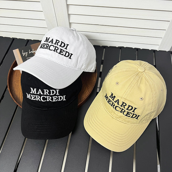 Kvinne Brodert Grafisk Baseball Caps Skanto