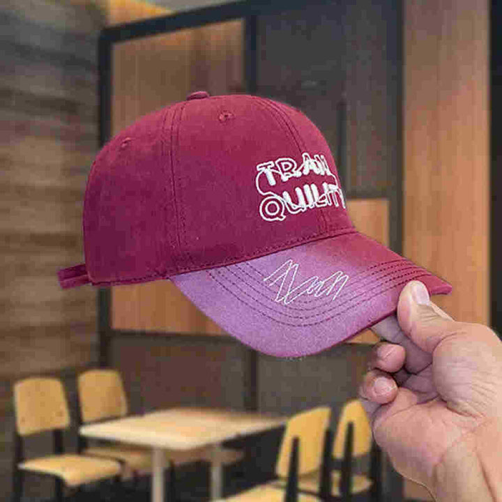 Kvinnenes avslappede broderte baseballcaps Skanto