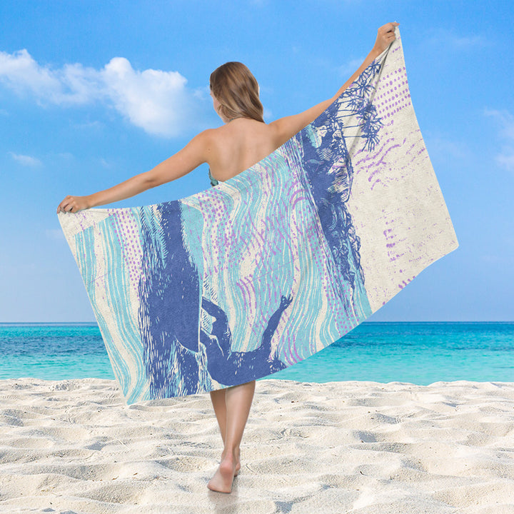 Women's beach towel by Skanto
