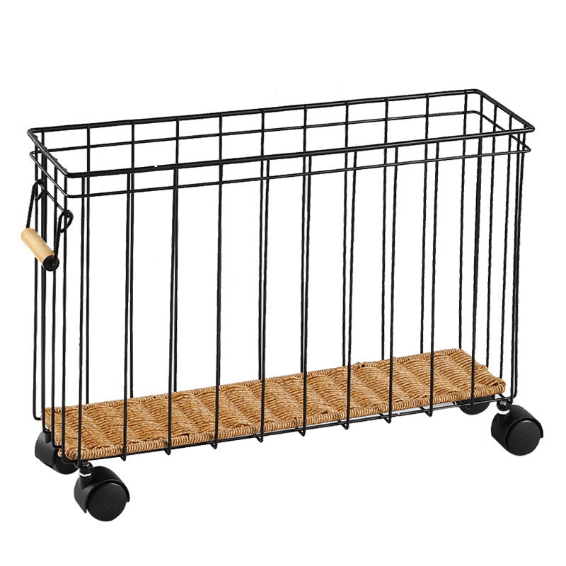 Unisex Moderne oppbevaringskurv med hjul Skanto