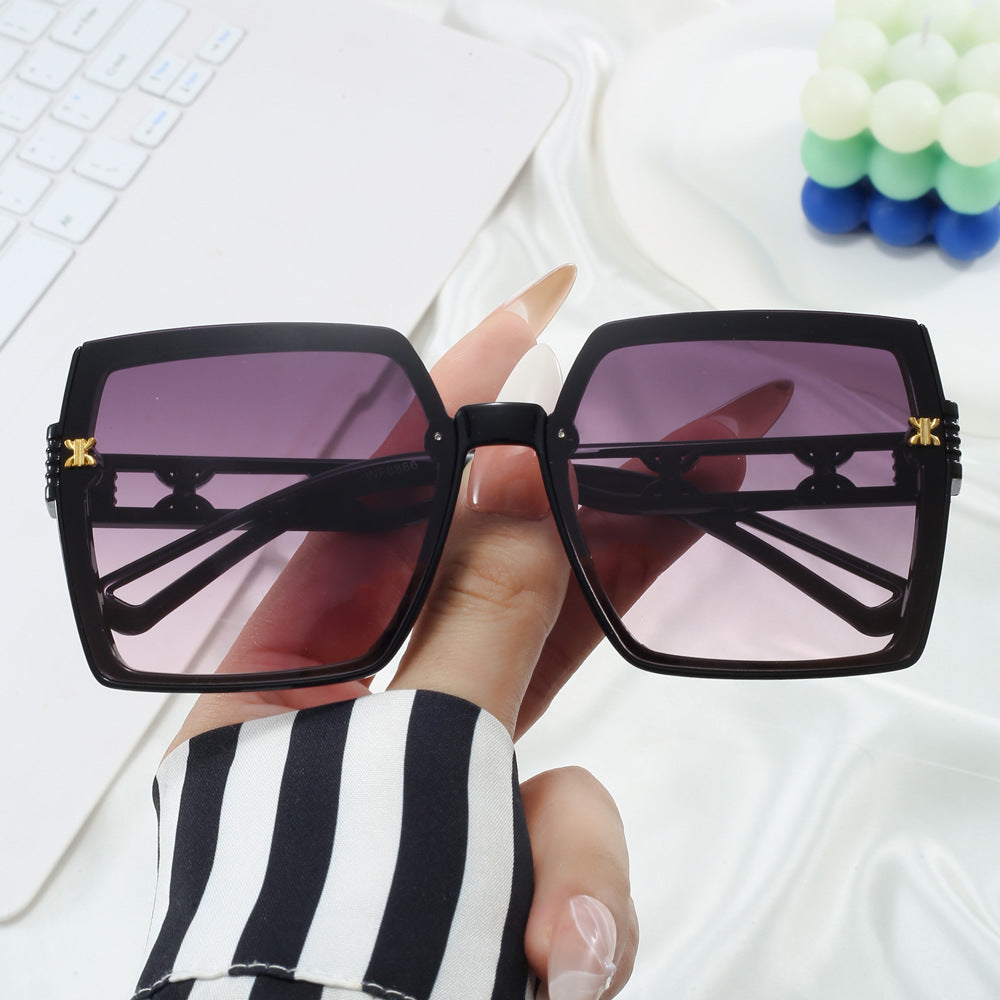 Dame stilige oversized solbriller Skanto