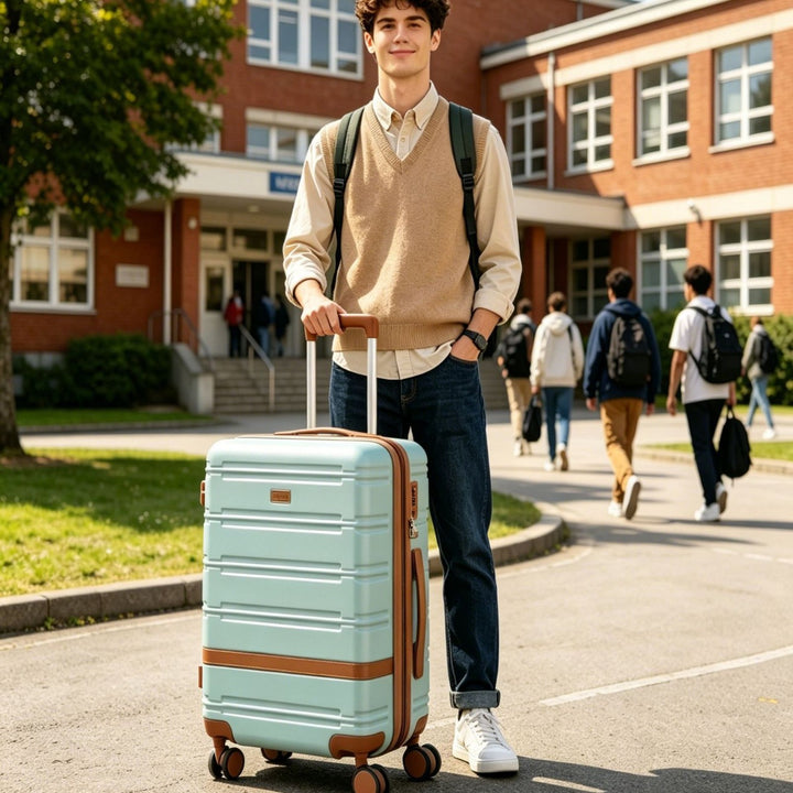 Unisex omfattende hard skall bagasje sett Skanto
