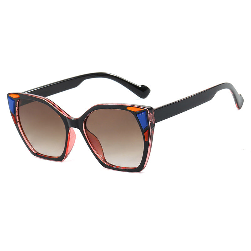 Women's Fashionable Geometric Designer Glasses Skanto
