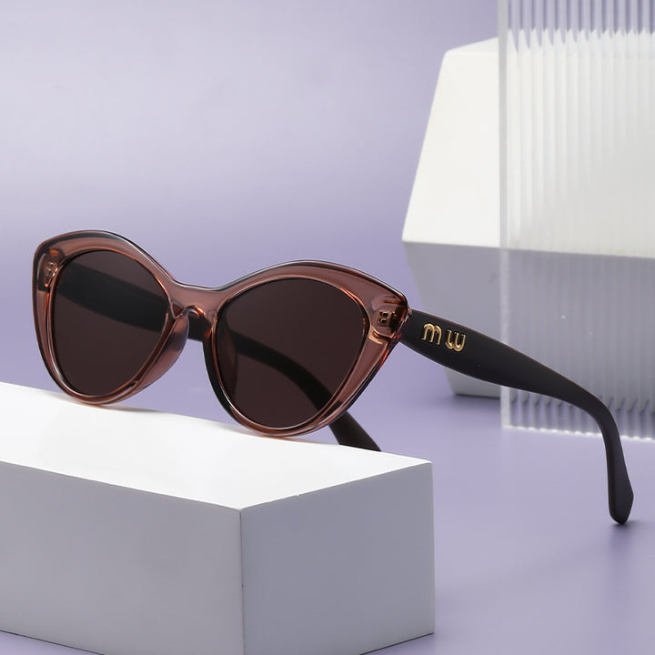 Kvinnenes fashionable cat-eye solbriller med UV-beskyttelse Skanto