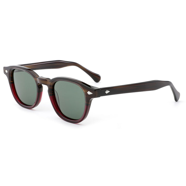 Dame solbrille med elegant design og polariserte linser Skanto