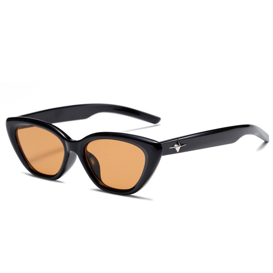 Dame Cat-Eye solbriller med elegant design og UV-beskyttelse Skanto