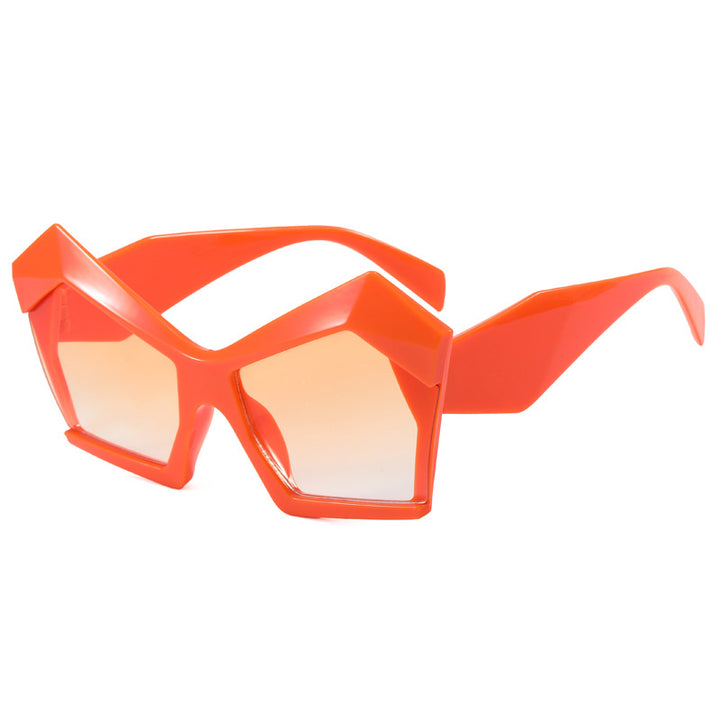 Dame geometrisk designerbrille Skanto