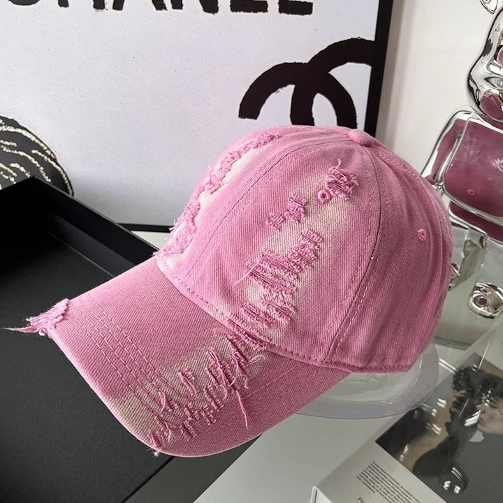 Kvinnenes slitte vintage-inspirerte baseballcaps Skanto