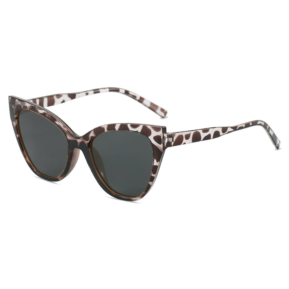 Dame Cat-Eye solbriller med UV-beskyttelse og moderne ramme Skanto