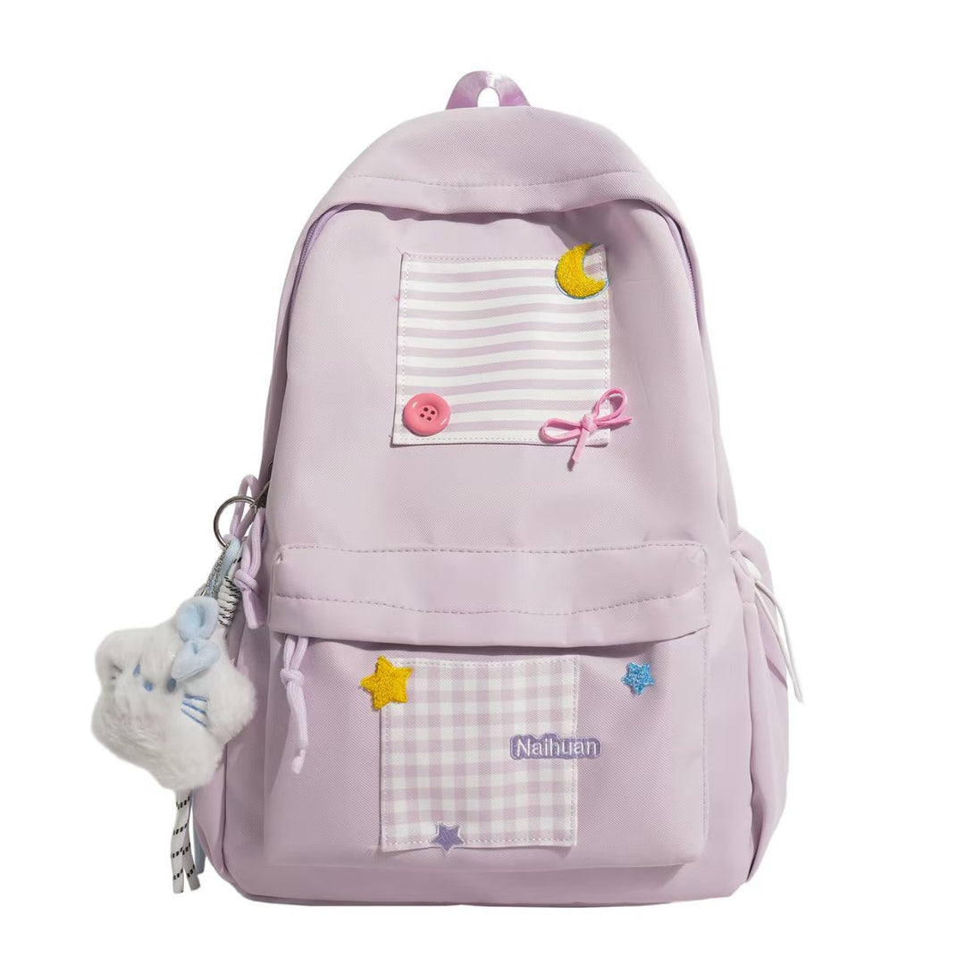 Dekorativ Multi-Compartment Ryggsekk Skanto