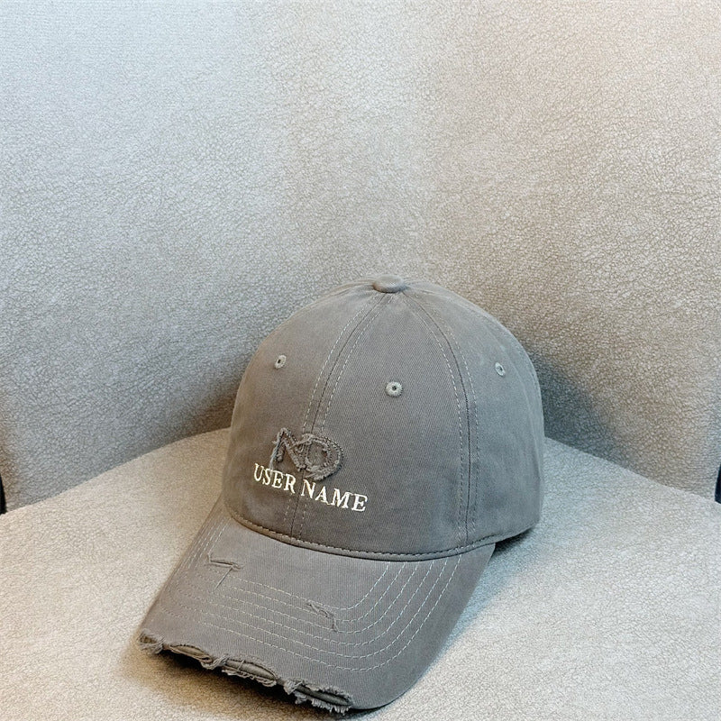 Kvinne Slitt Fritid Justerbar Baseball Cap Skanto