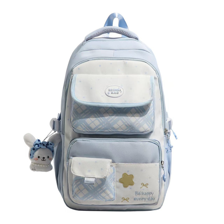 Multi-Compartment Plysj Karakter Ryggsekk Skanto