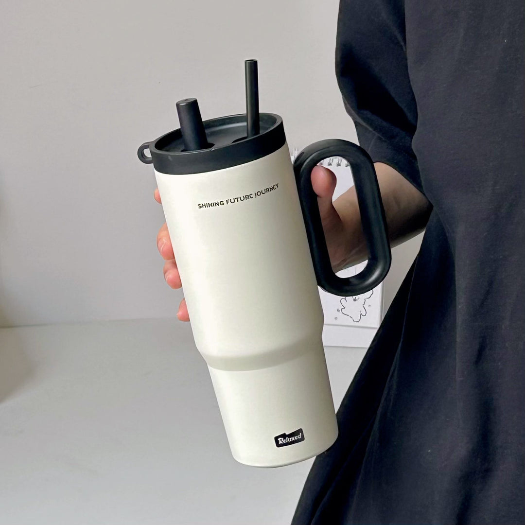 Damen Thermobecher mit praktischem Doppeltrinksystem Skanto