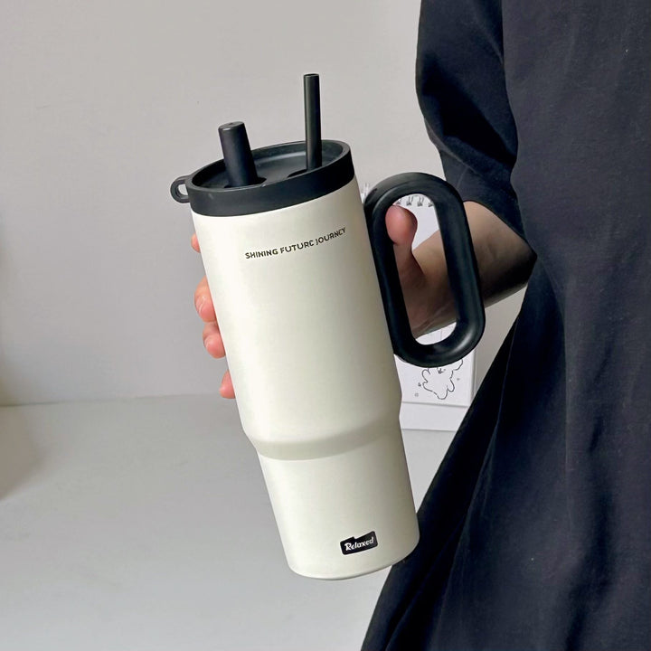 Damen Thermobecher mit praktischem Doppeltrinksystem Skanto