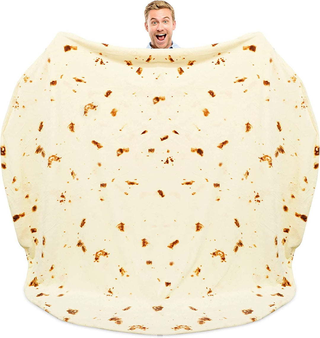 Unisex Fun-teppe i Tortilla-design Skanto