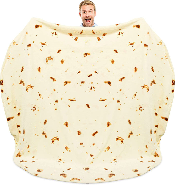 Unisex Fun-teppe i Tortilla-design Skanto