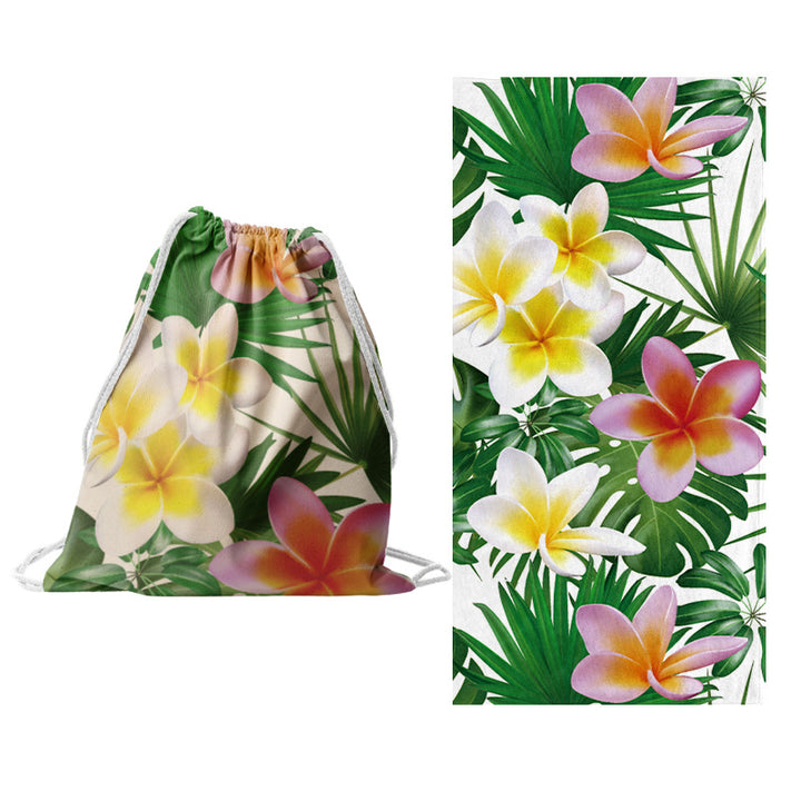 Sporty bærenett med blomsterdesign Skanto