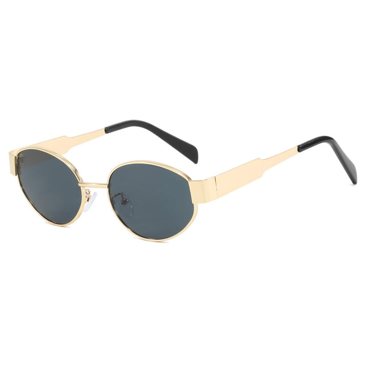 Women's fashionable sunglasses with innovative geometric design Skanto