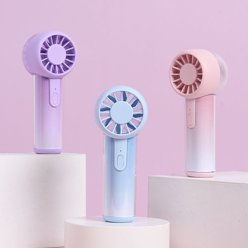 Unisex nan kompakt Mini-Håndvifte med genopladbart batteri og stille motor Skanto