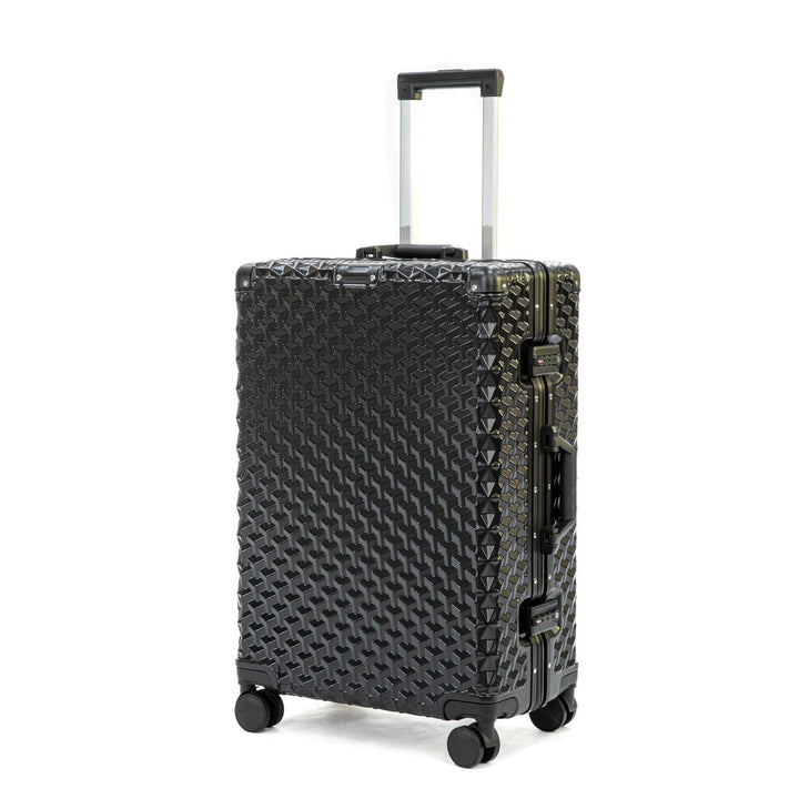 Kvinnenes Premium Teksturerte Hard Shell Spinner Bagasje Skanto