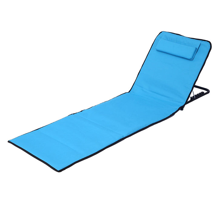 Lounge chair with adjustable headrest tray Skanto