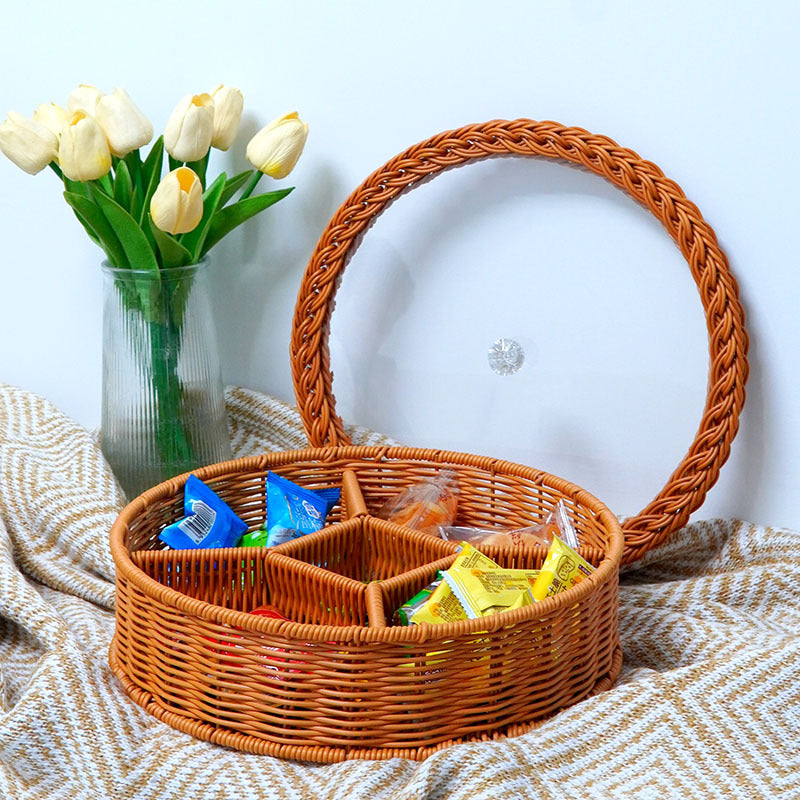 Damene Elegant Fruktskål med Klart Glasslok Skanto