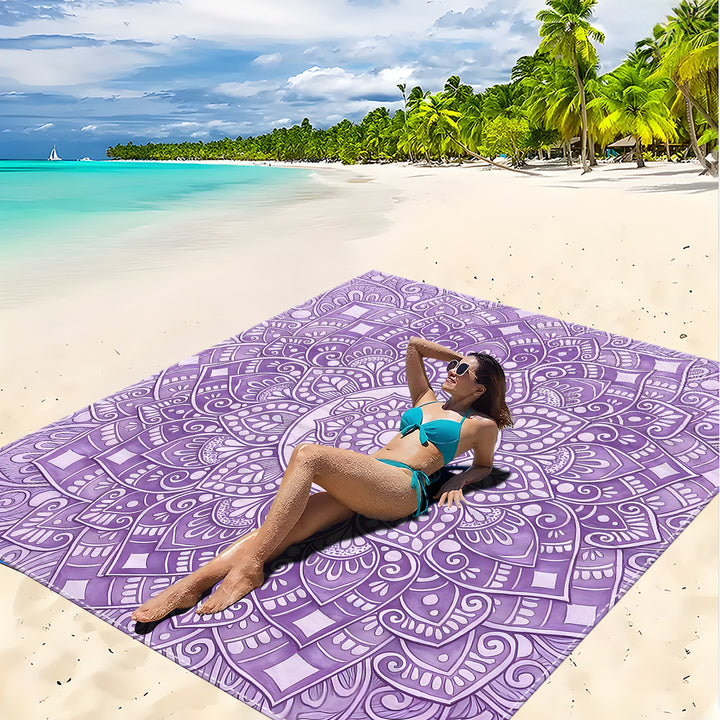 Mandala Design Strandmat Skanto