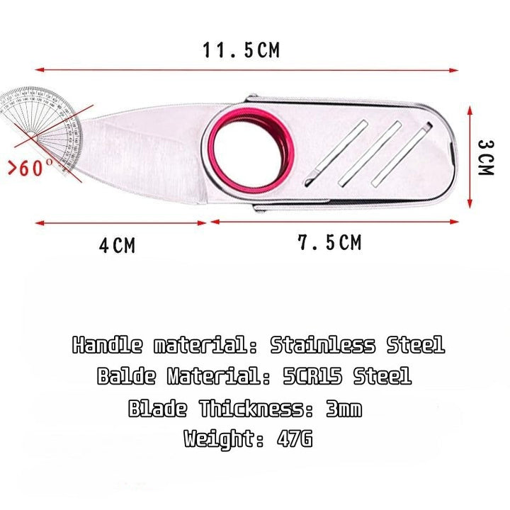 Steel Sharp Mini Multifunctional Knife | Skanto