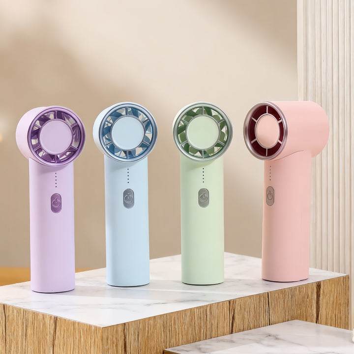 Damen Bærbar Håndvifte med USB-ladingsfunksjon og fleksibelt design Skanto