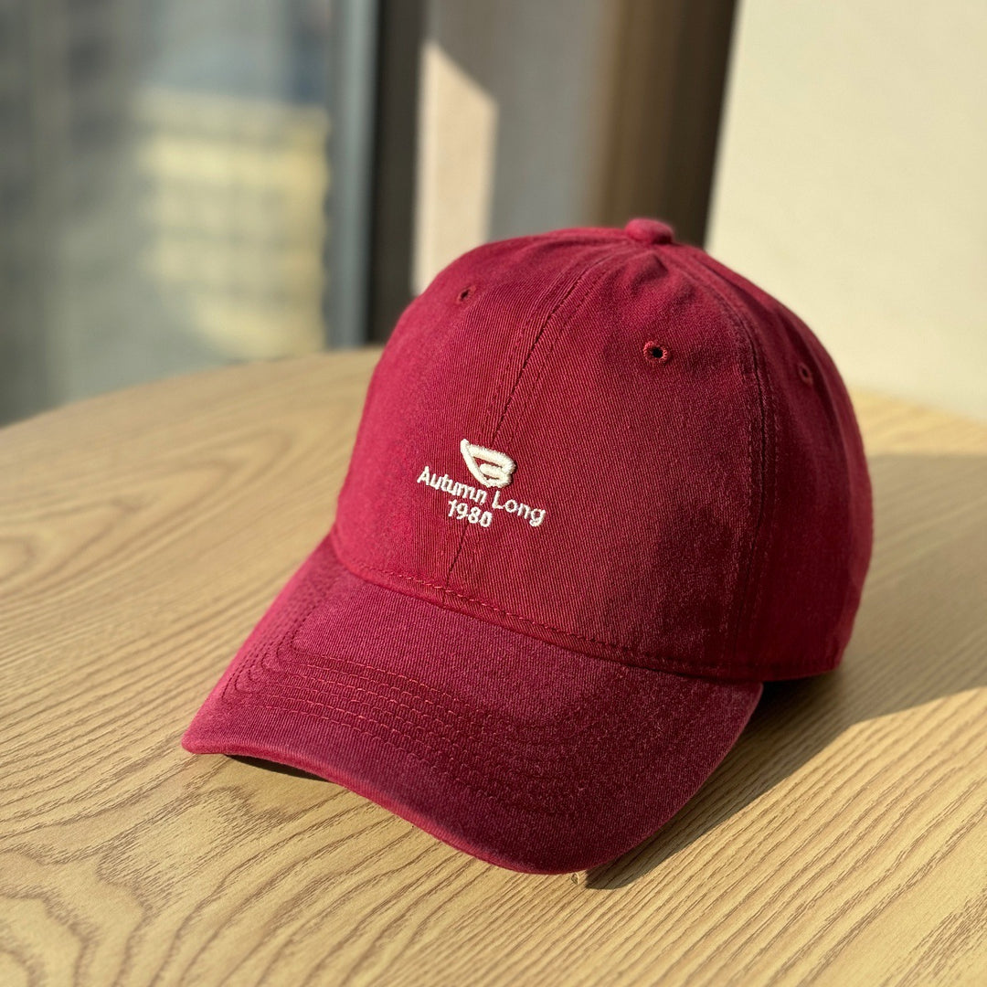 Dame Relaxed Fit Bomullsbatter Caps Skanto