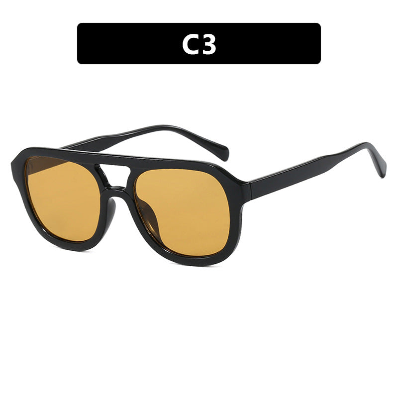 Women's fashionable sports sunglasses with wide, flexible frame Skanto