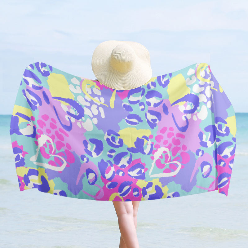 Strandhåndkle med maritimt design Skanto