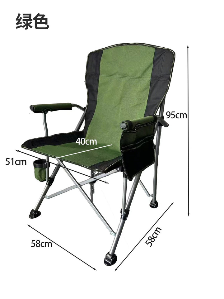 Ergonomisk utendørs stol med koppholder Skanto