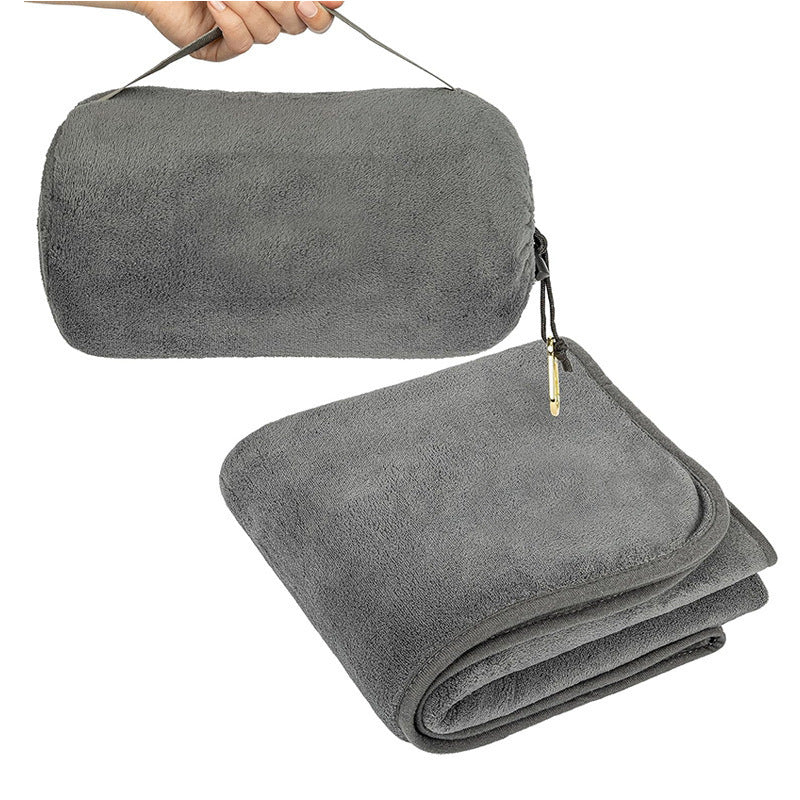 Dame Bærbar Mikrofiberpledd Skanto