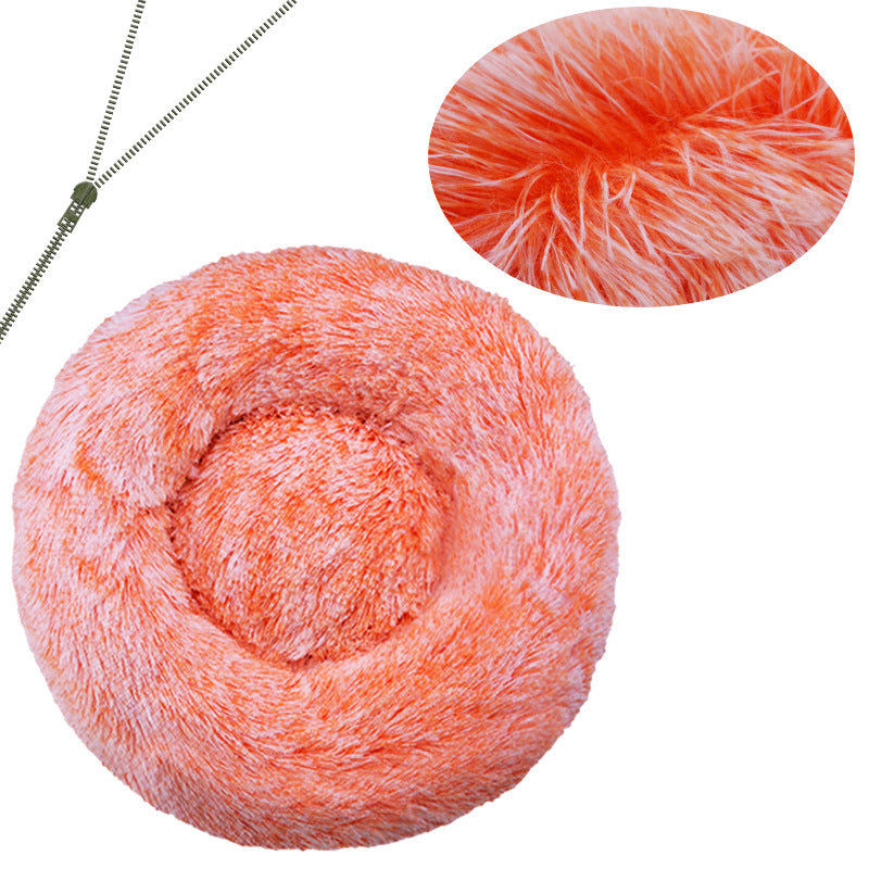 Plush Sirkulær Hundeseng