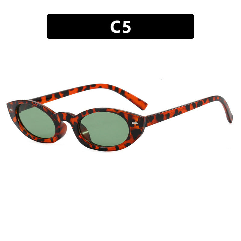 Women's Cat-Eye Sunglasses with Modern Transparent Frame Skanto