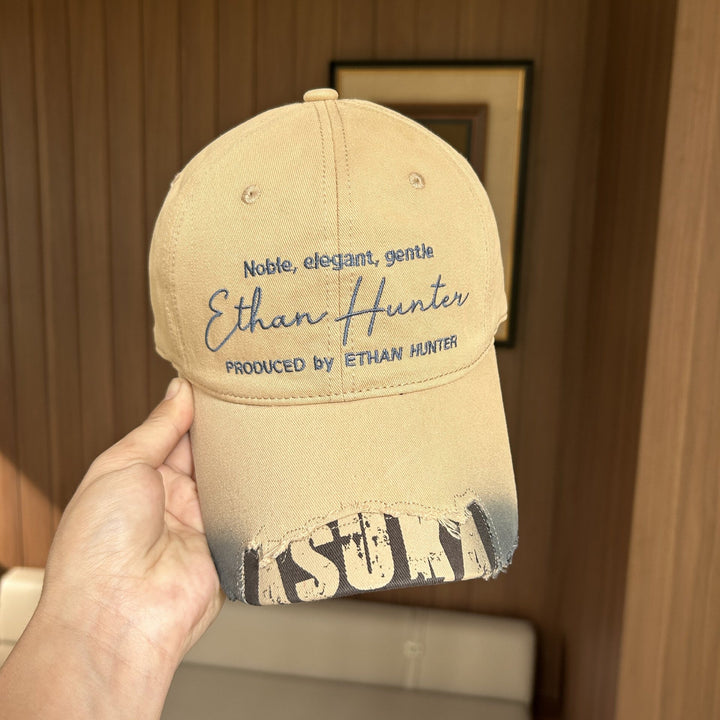 Herre Casual Vintage Brodert Caps Skanto
