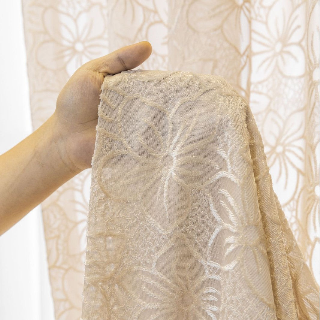 WoFloral Lace Curtain Skanto
