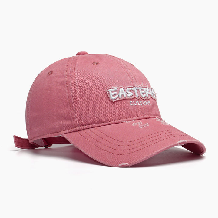 Dame uformell og stilig Destroyed-basecap Skanto