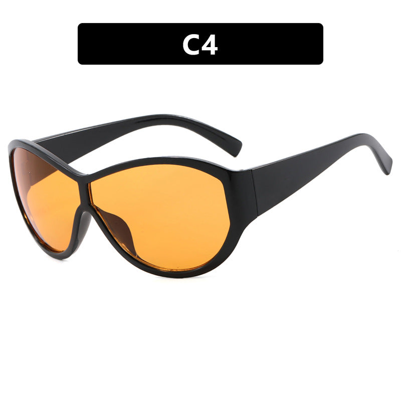 Women's Sporty Sunglasses with Ergonomic Design and UV Protection Skanto