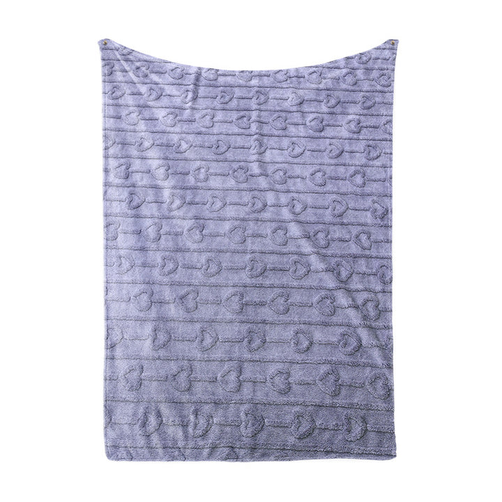 Damer Koselig Mikrofiber Hurtigskiftepledd i moderne rutemønster Skanto