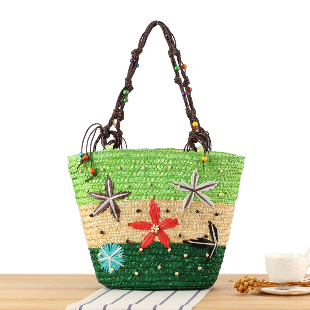 Handbag with artistic decorations Skanto