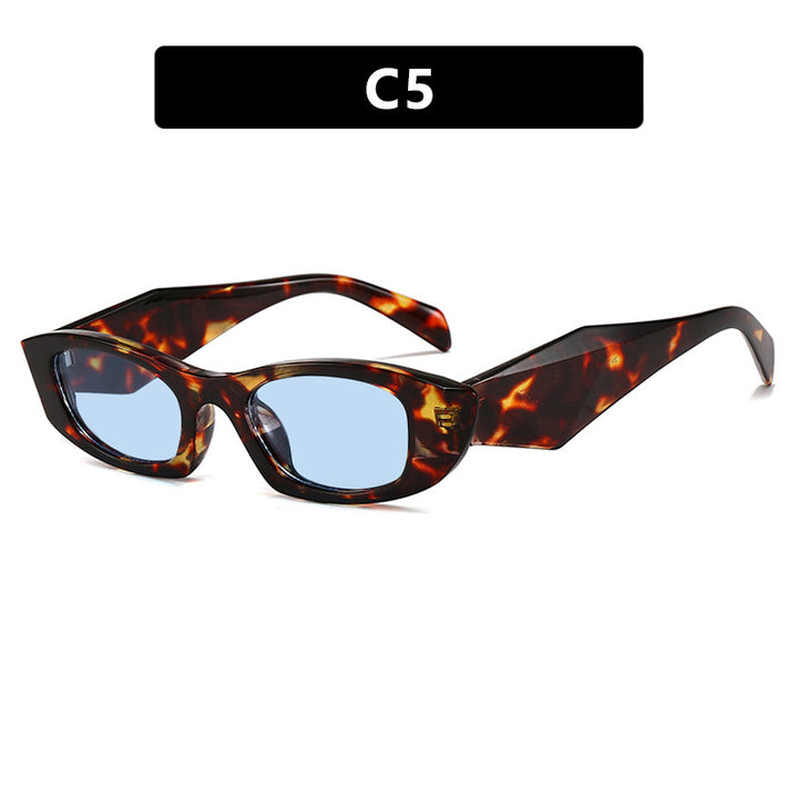 Women's Trendy Cat-Eye Sunglasses with Unique Frame and UV Protection Skanto