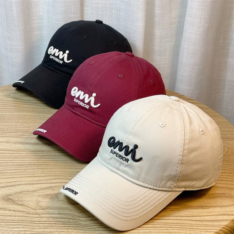 Kvinners Komfortable Bomulls Baseballcaps Skanto